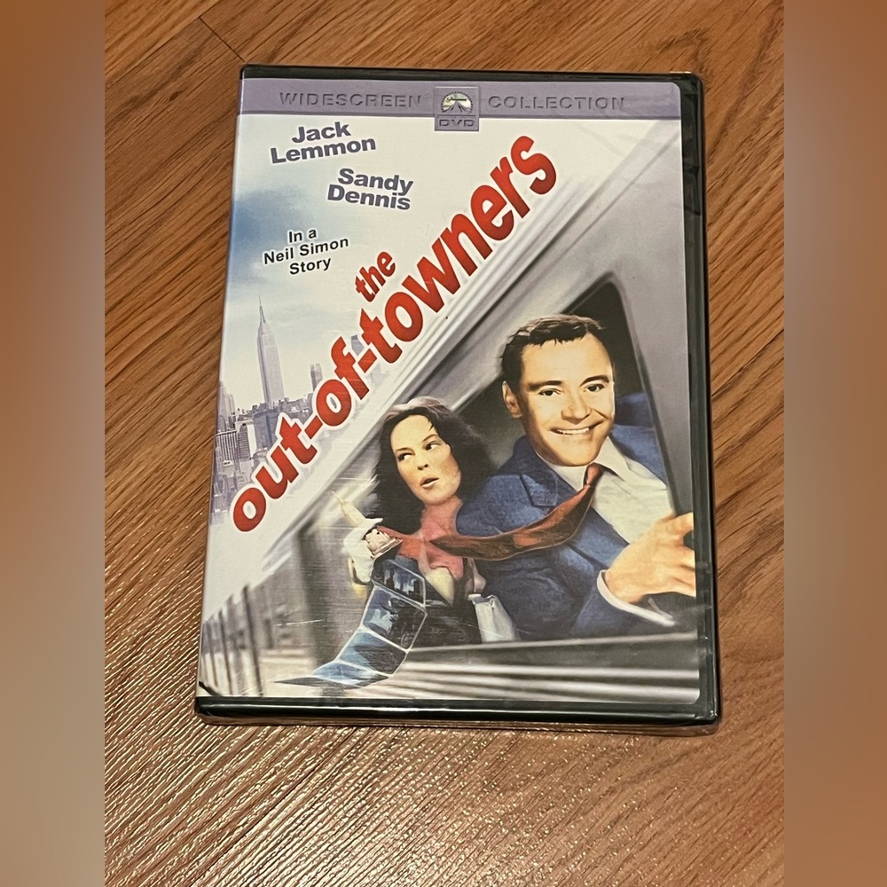 🌟❣️4/$10❣️🌟NWT Out-of-Towners DVD with Jack Lemmon Sandy Dennis